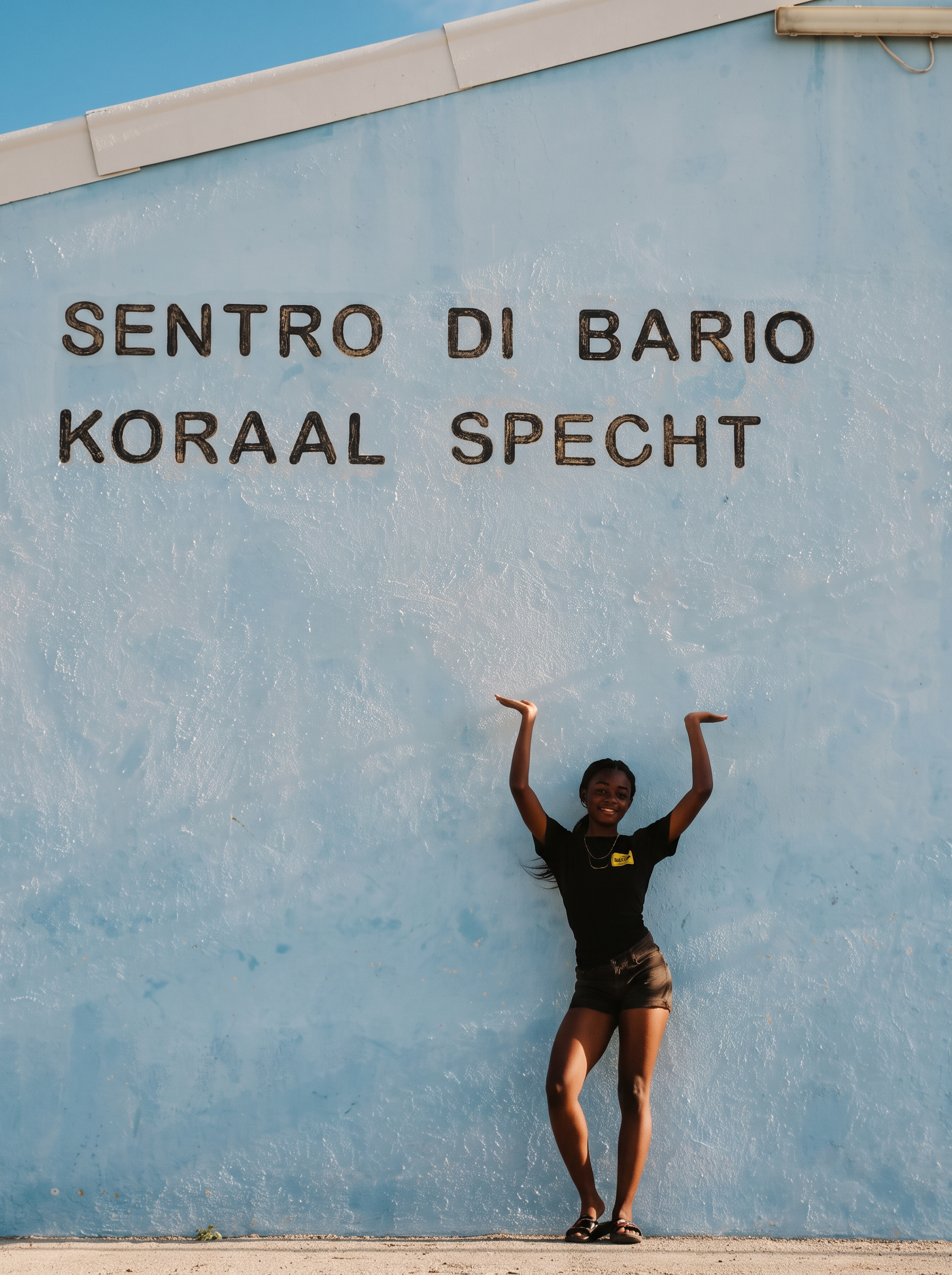 Jongere bij Sentro di Bario Koraal Specht